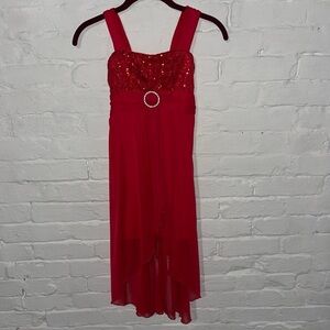 Girls’ Red Dress 8